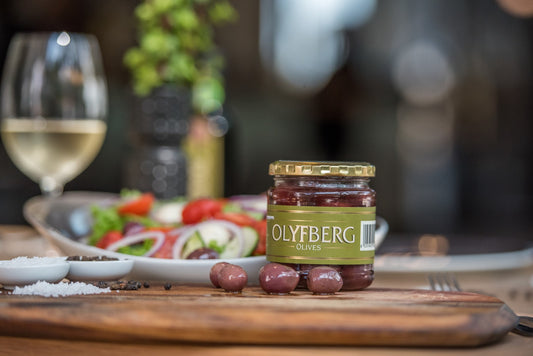 Olyfberg Black Olives 160g Glass Jar