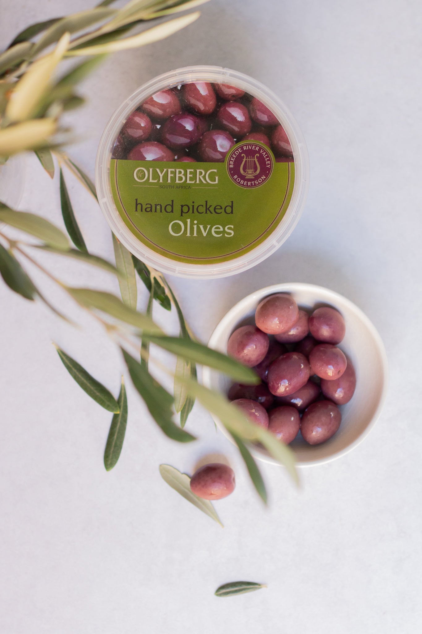 Olyfberg Black Olives 300g Plastic Tub