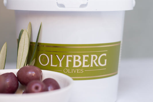 Olyfberg Black Olives 650g Plastic Bucket